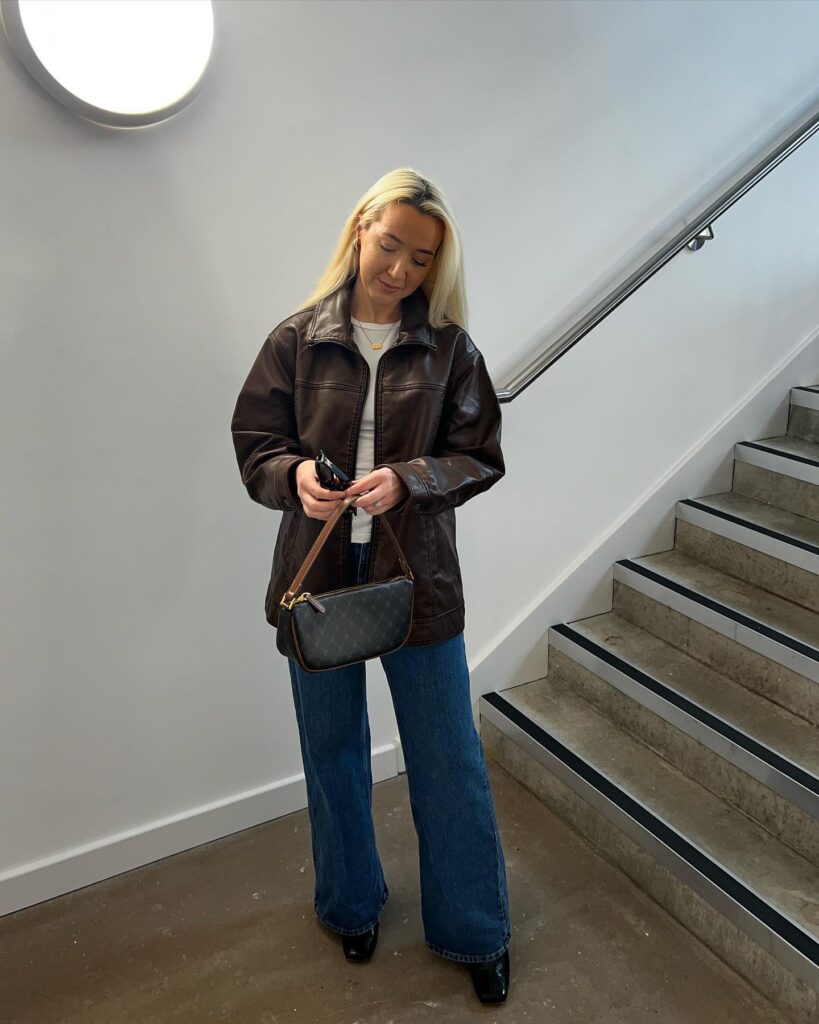 How To Style Brown Leather Jacket 21 Outfit Ideas To Wear How To Style Brown Leather Jacket 21 Outfit Ideas To Wear